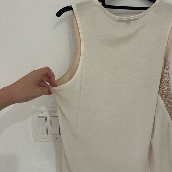 Snakeskin faux leather tank top - Picture 9 of 9